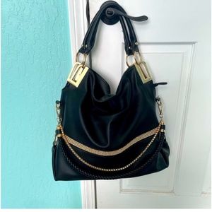 New Womans Vegan Leather hobo style handbag